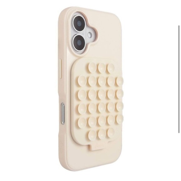 Sonix Cream Suction Phone Mount Case for iPhone 2024 6.1 Inches in Ivory - Picture 4 of 6